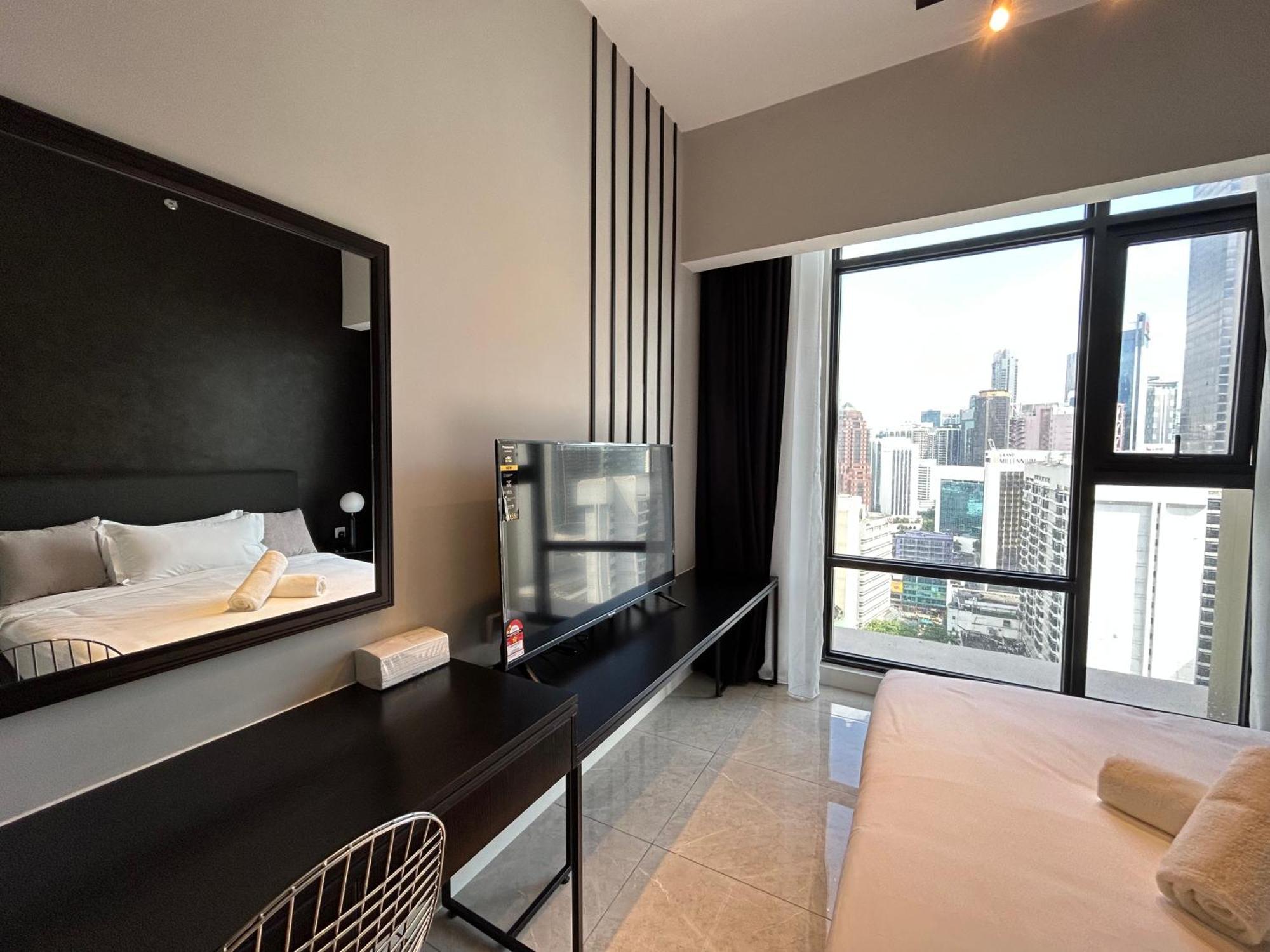 Axon Residence At Pavilion Klcc Kl Tower View By Kimiro 쿠알라룸푸르 외부 사진
